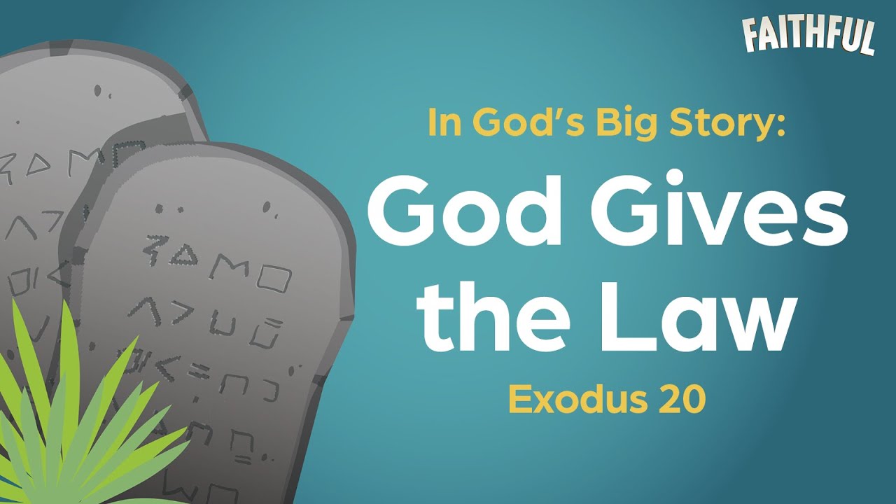 God Gives The Law | Exodus 20 | 08/25 - YouTube