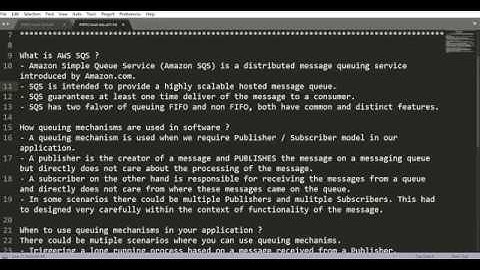 SpringBoot - AWS SQS - Series Part 1 - HD 720p