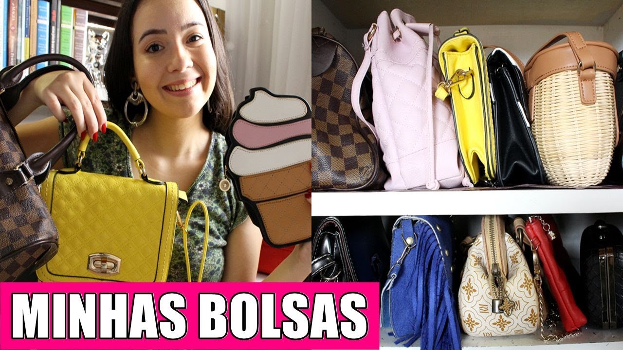 Minha coleção de bolsas + como limpar e conservar sua bolsa!