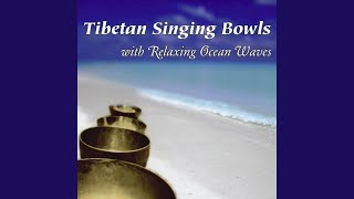 Tibetan and Harmonic Crystal Singing Bowls w/ Ocean Waves & Rain