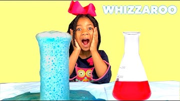 Easy DIY Science Experiments For Kids with Sparkle Whizzaroo #StayHome Learn #WithMe