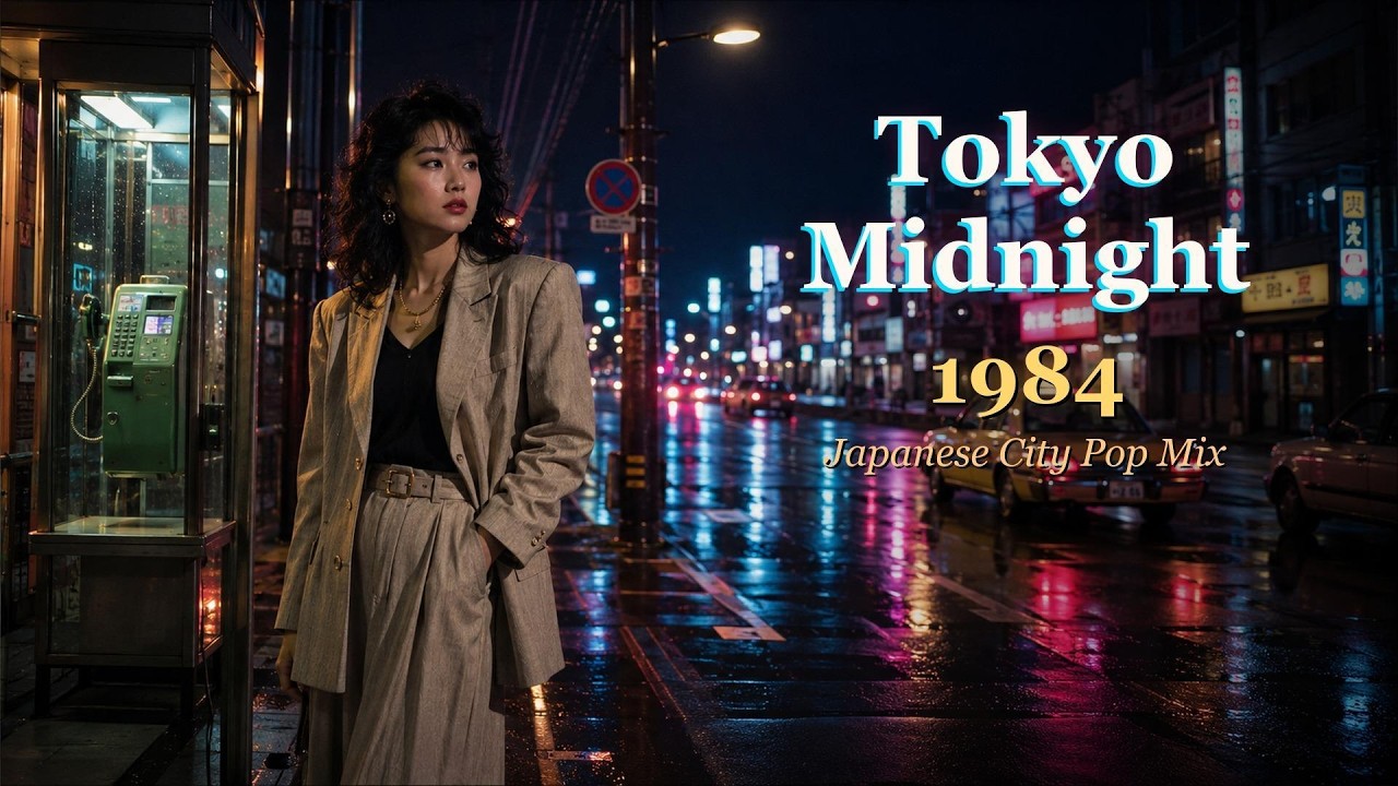 Tokyo Midnight 1984 — Japanese City Pop Mix | 80s Tokyo Night