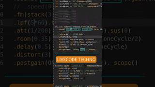 Livecode Techno VGM #livecoding #vgm #musicatechno