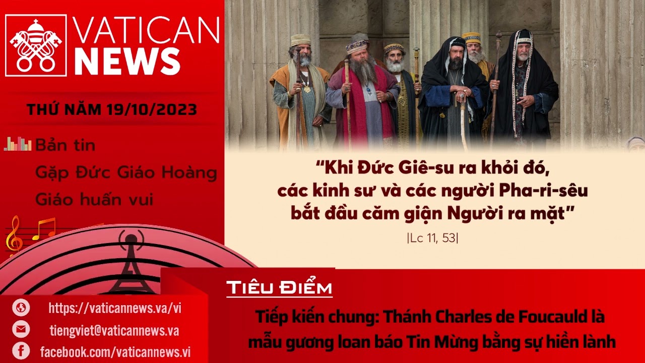 Radio thứ Năm 19/10/2023 - Vatican News Tiếng Việt