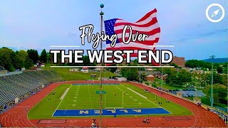 Things to see and do on the West End of Allentown PA- A drones POV- DJI Air 2S.