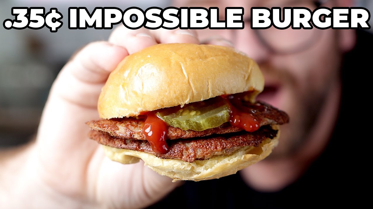 Saving money on Impossible meat... 35 Impossible Burger Recipe