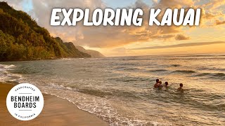 Exploring Kauai!  Surfing, Hiking And Snorkeling With 3 Little Kids