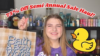 75% Off Bath and Body Works Summer Semi-Annual Sale Haul!