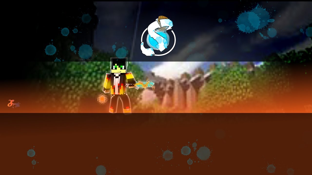 Editable Minecraft Banner Free To Use Ps Touch Pixelabhd