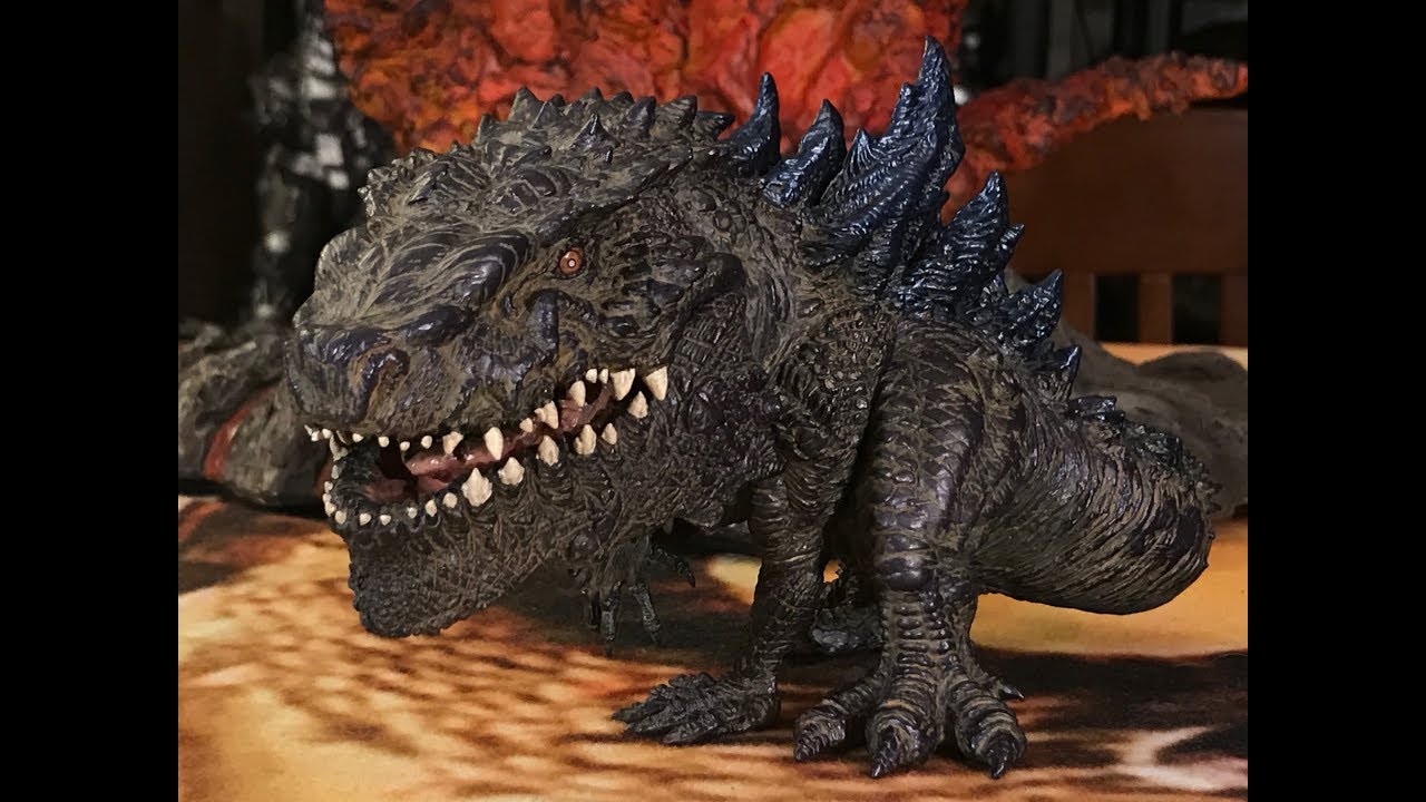 X-Plus Godzilla 1998 Deforeal Standard Figure Review!!! - YouTube