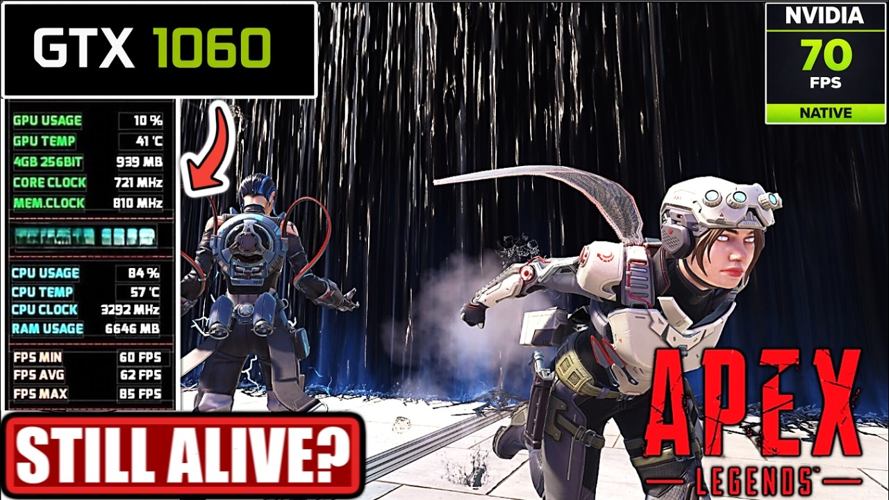 GTX 1060 6GB in Apex Legends 2026 — Can It Still Compete? (1080p