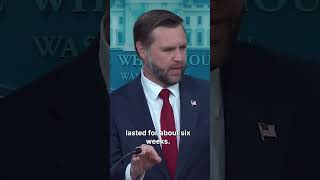 Vance Says US-Iran Conflict is Not a War