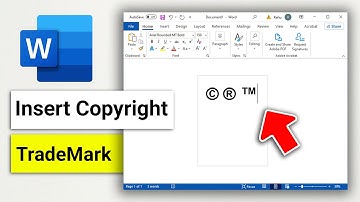 How to Insert Trademark, Register & Copyright in MS Word