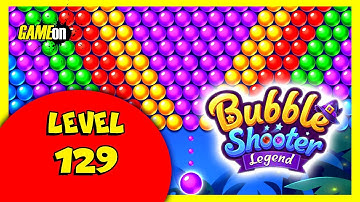 Bubble shooter legend 2021 Gameplay | Level 129