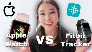 Fitbit VS Apple Watch? which watch tracks more steps? I wore both for a week to compare!