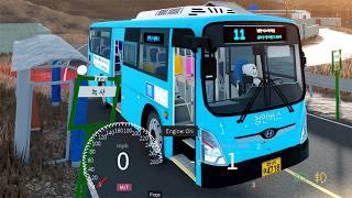 [로블록스] 청안군 버스 시뮬레이터! 시골에서 로켓처럼 발사되는 버스 운전하기 screenshot 2