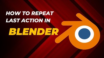 Bender Tutorial: How To Repeat Last Action In Blender