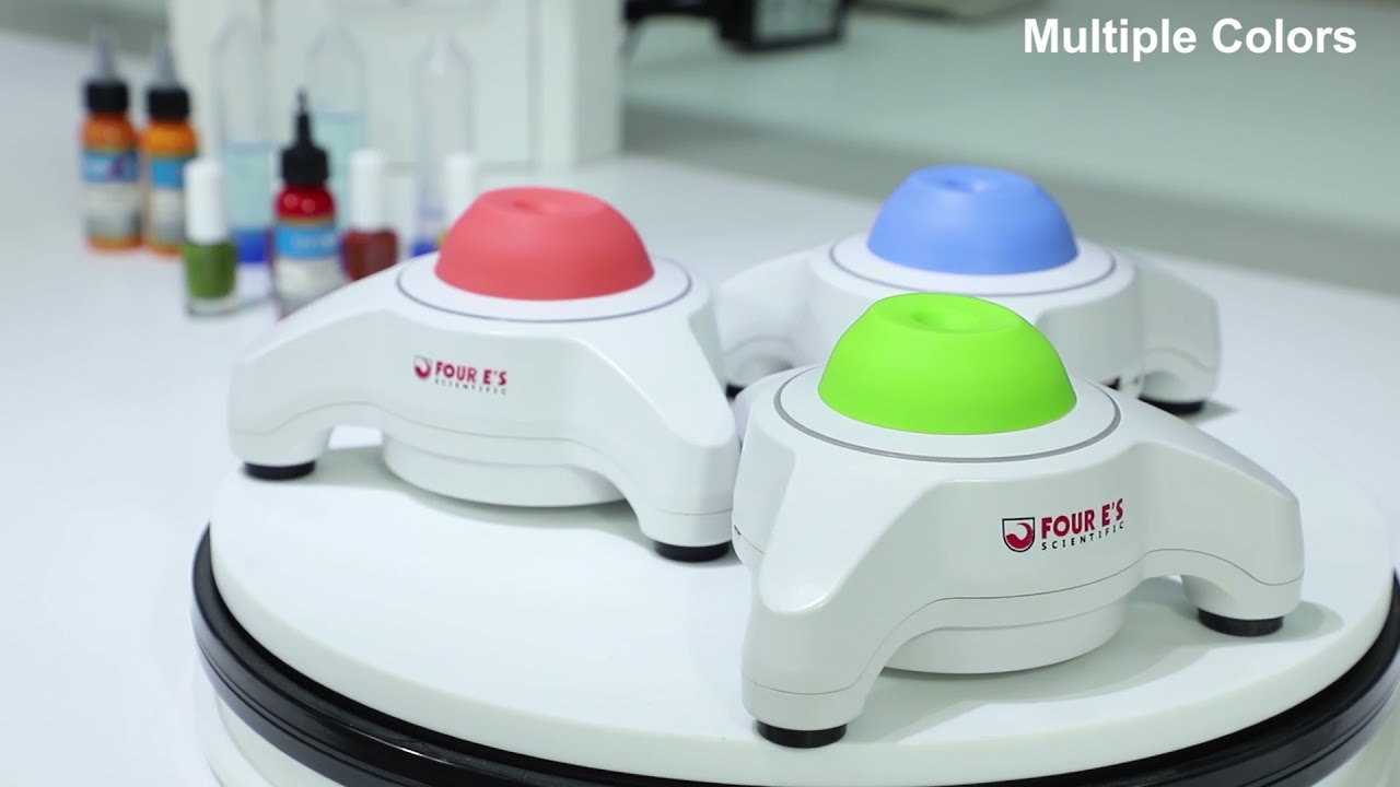 Mélangeur Tubes Essai Mélangeur Vortex Mini - 5600 Tr/min - 6mm Orbite - Pour Peintures Acryliques, Encres - Usage Labo Et Art Appareil Laboratoire Mélange Rapide