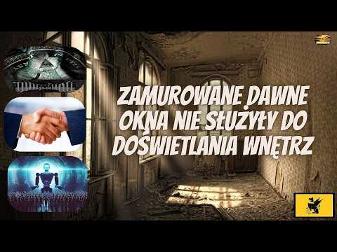 Zamurowane dawne okna nie służyły do doświetlania wnętrz