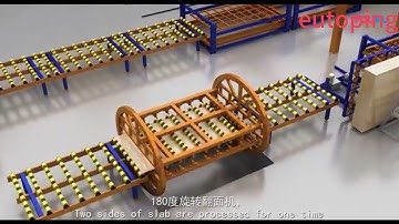 Stone and marble drying and glue repairing line equipment