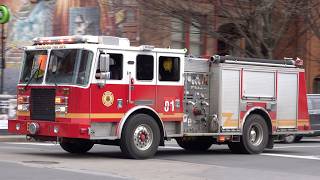 Philadelphia Fire Department Engine 1 Responding