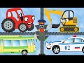 Тыр Тыр Трактор - Все серии про машинки | Песенки для детей