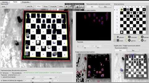 Real-Time Chessboard Detection + white and black pawns using OpenCV - FINAL