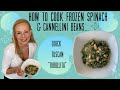 How to cook frozen vegetables | Easy Ribollita with spinach