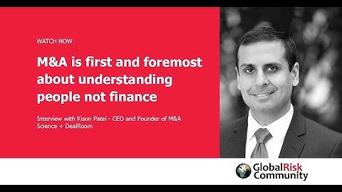 What are the main steps in the M&A (merger and acquisition) process with Kison Patel