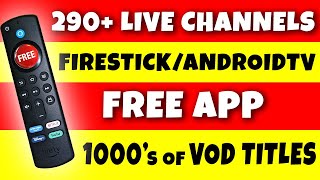 🔥 AMAZING FREE STREAMING APP for FIRESTICK | ANDROID TV 🔥 image