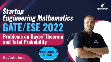 Problems on Bayes Theorem & Total Probability | GATE 2022 | Ankit sir | Gradeup