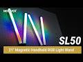 Introducing the NEEWER BASICS SL50 21" Magnetic Handheld RGB Light Wand