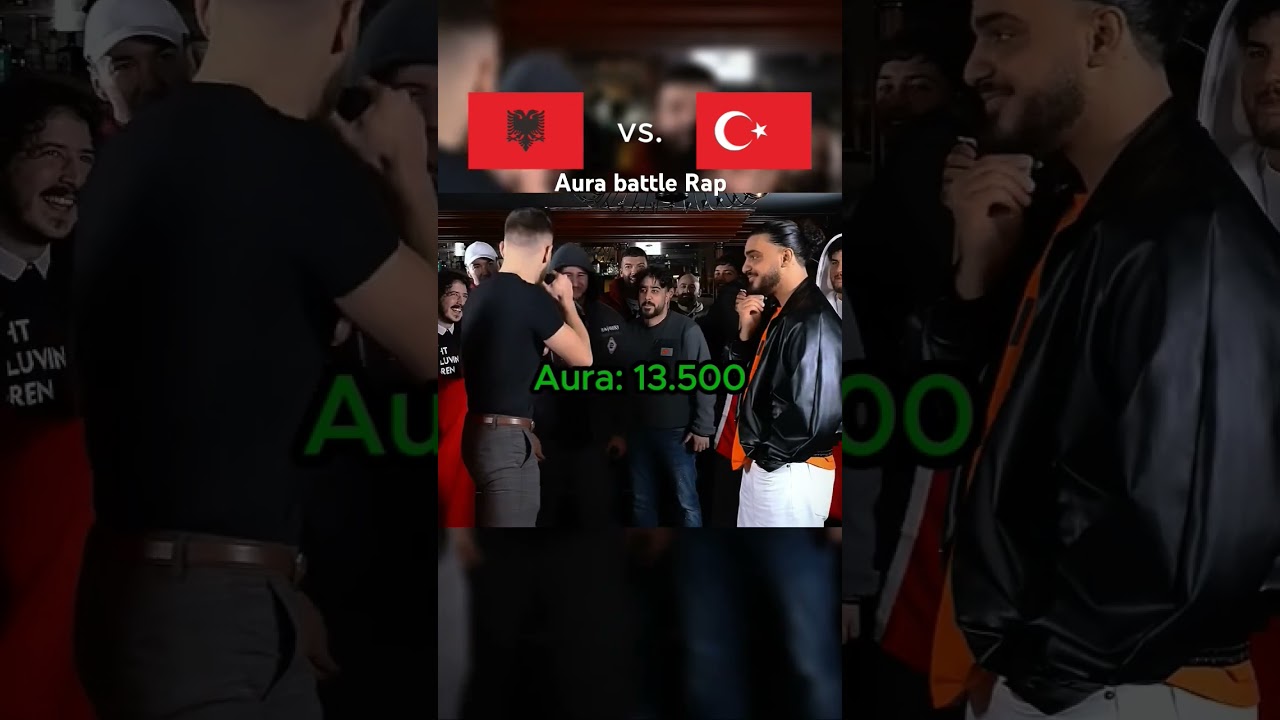 T&uuml;rkei gegen Albanien rap Battle