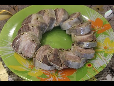 Казы казахская колбаса из конины.