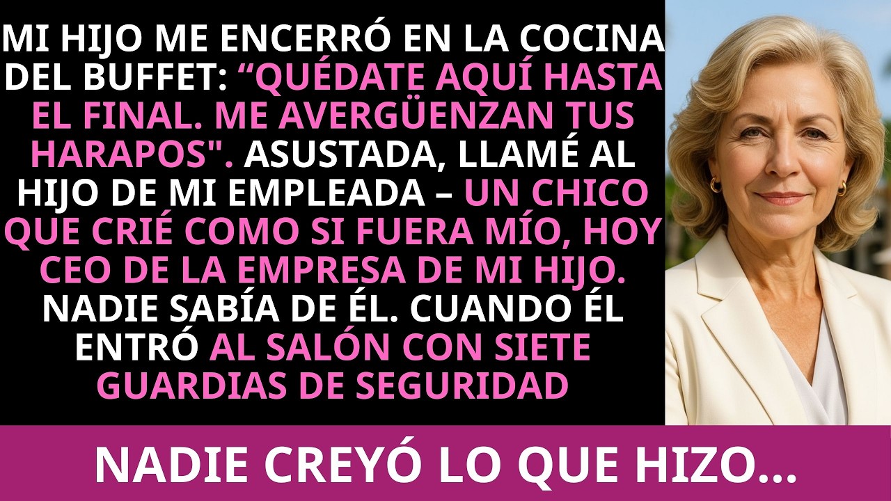 El hijo siente vergüenza de la ropa de su madre. ¡Él no sabía que ella crió a su jefe!