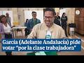 José Ignacio García (Adelante Andalucía) llama en Jerez a votar "por la clase trabajadora"
