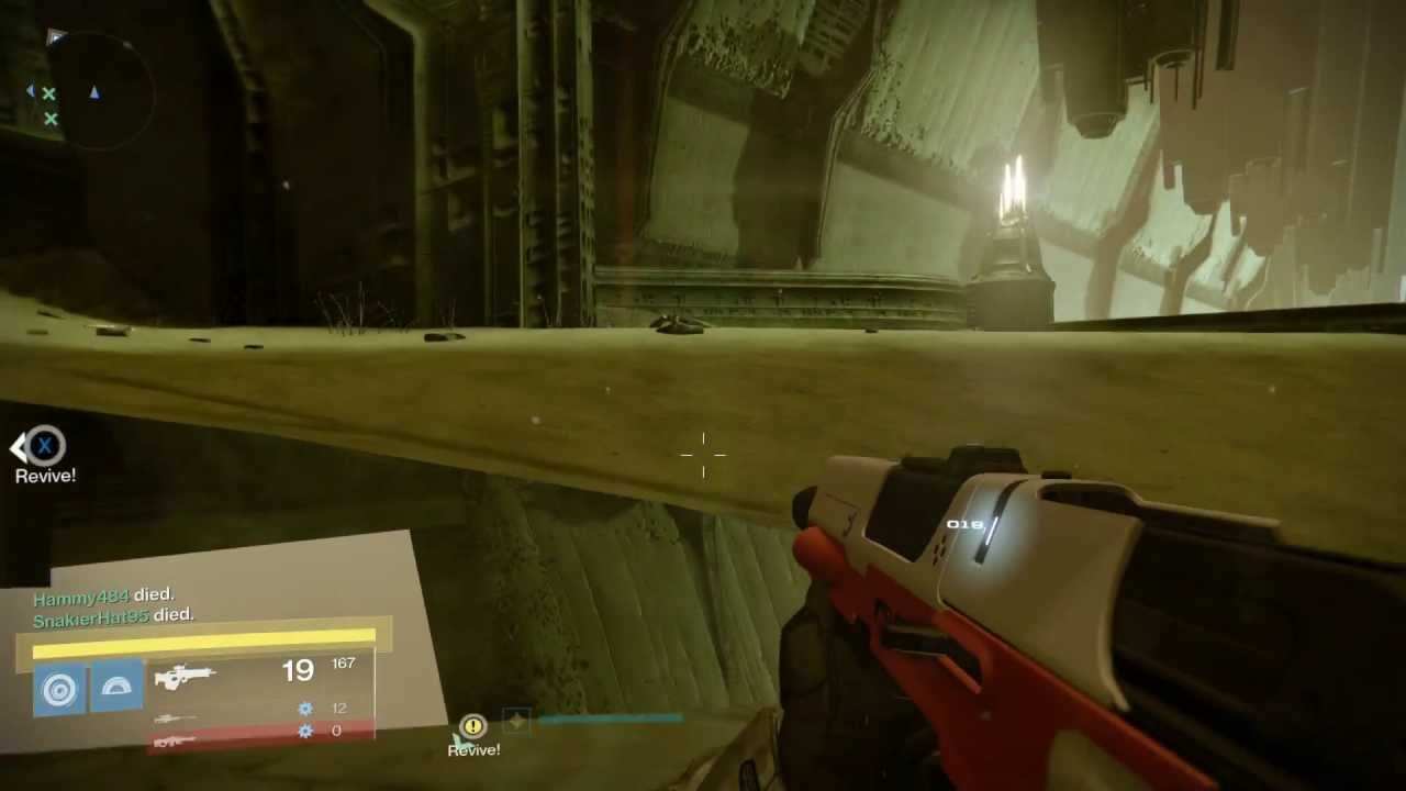 Destiny: Taken King Map Glitch on the Dreadnaught in the Mausoleum
