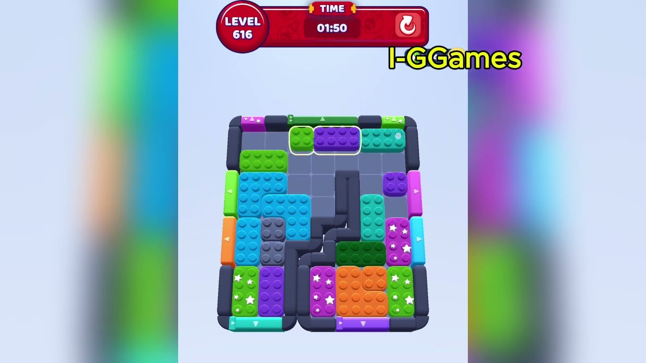 Color Block Jam Level 616 - YouTube