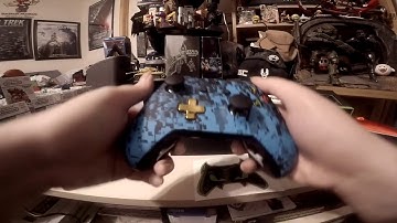 Der999 Unboxes:Evil Modded Xbox One Controller! (Full pro features.)
