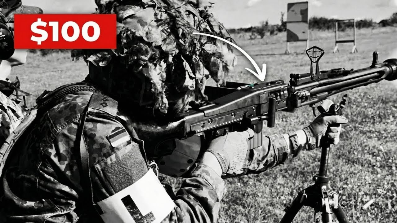 Es kostete kaum etwas… Doch dieses deutsche Maschinengewehr wurde zur Vorlage für viele Länder.