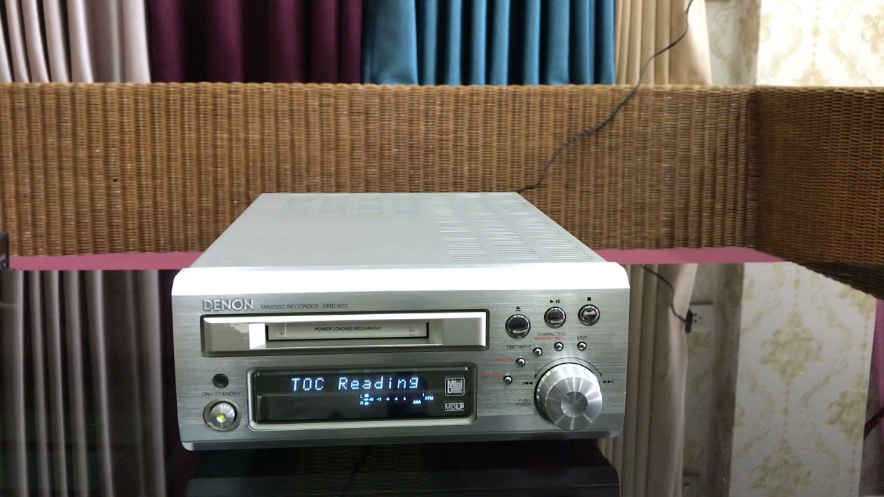 Deck MD Denon DMD-M31 - YouTube