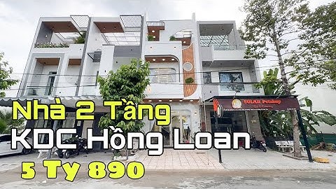 Nhà Bán Cần Thơ | Nhà Trệt 2 Lầu KDC Hồng Loan Đường D4 Quận Cái Răng TP Cần Thơ