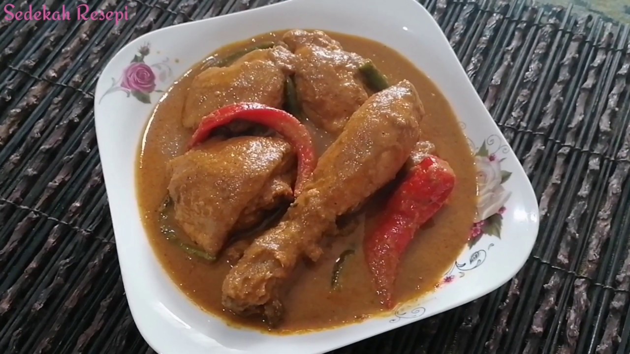 Resepi  Gulai Darat Ayam  Original Kelantan - YouTube