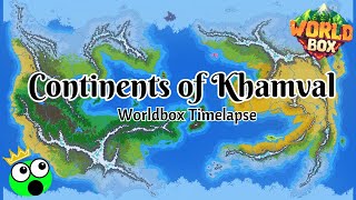World of Khamval (Timelapse Worldbox)