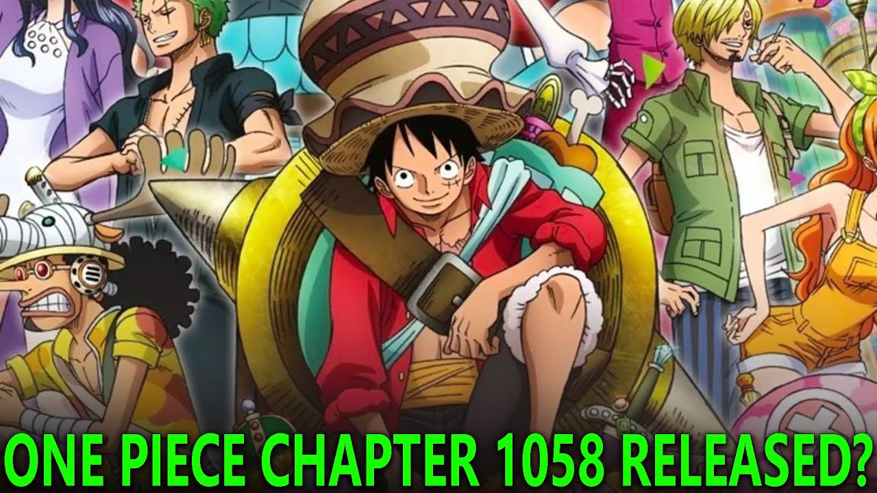 ONE PIECE CHAPTER 1058: RELEASE DATE AND TIME 