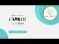 How to draw up Vitamin B12 from the vial - YouTube