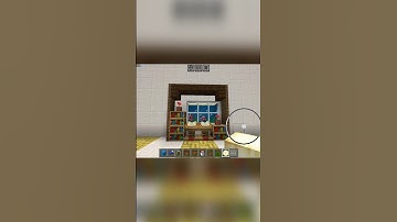 Minecraft Desk #minecraft #shorts #short