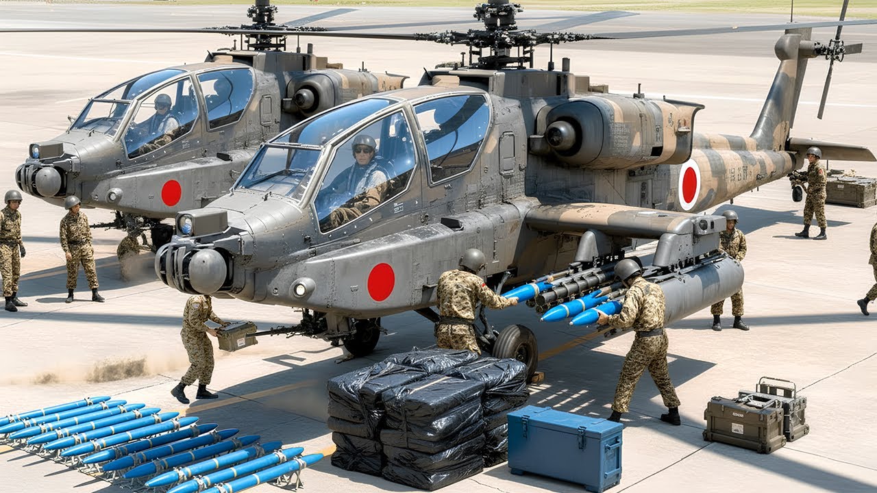 US–Japan Forces Test AH-64 Apache with New High-Power Special Ammunition