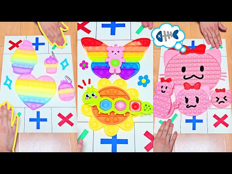 냐옹 대가족🐱 팝잇 거래 Trading New Fidget Toys
