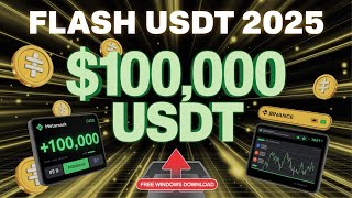 Flash USDT Software Windows 2025 – Generate & Send 100,000 USDT Free (Download)